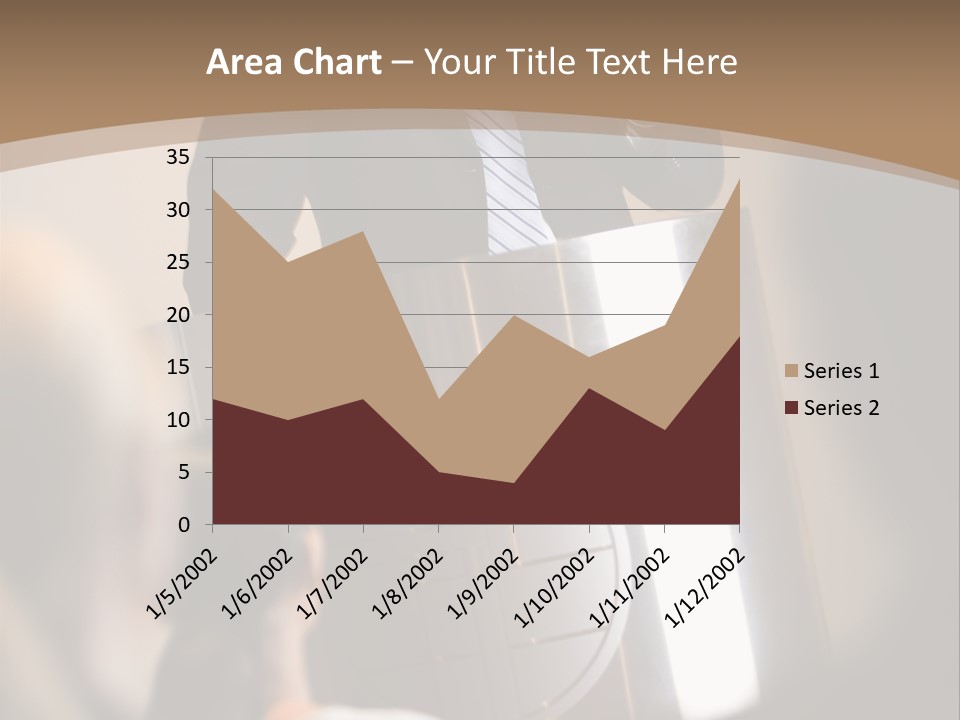 A Man Giving A Presentation To A Group Of People PowerPoint Template