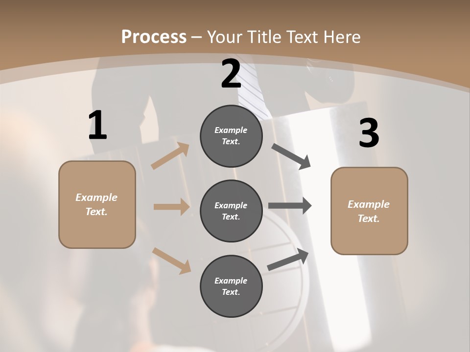 A Man Giving A Presentation To A Group Of People PowerPoint Template