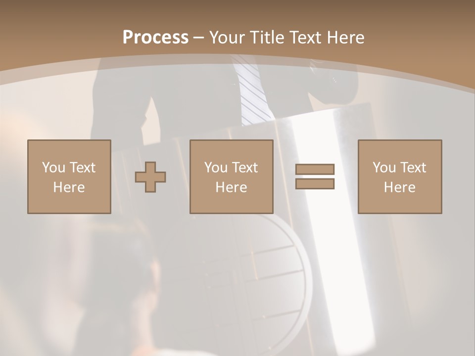 A Man Giving A Presentation To A Group Of People PowerPoint Template