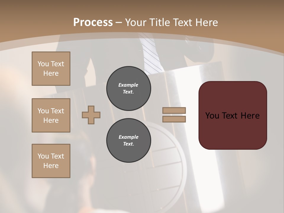 A Man Giving A Presentation To A Group Of People PowerPoint Template