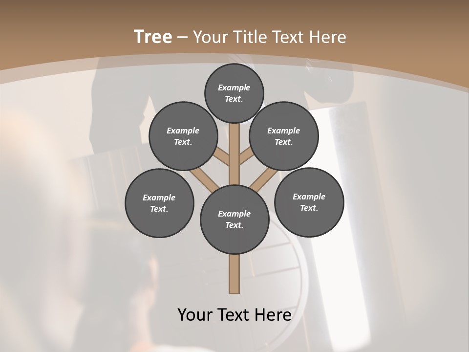 A Man Giving A Presentation To A Group Of People PowerPoint Template