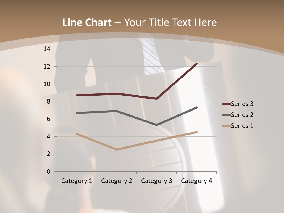 A Man Giving A Presentation To A Group Of People PowerPoint Template