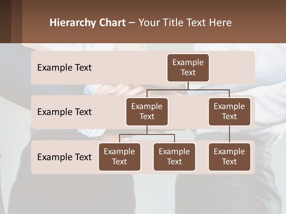 A Group Of People Putting Their Hands Together PowerPoint Template