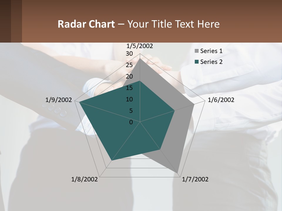 A Group Of People Putting Their Hands Together PowerPoint Template