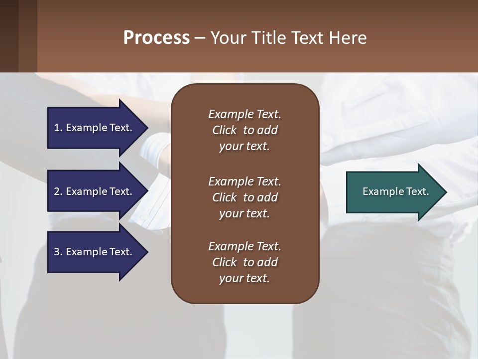 A Group Of People Putting Their Hands Together PowerPoint Template