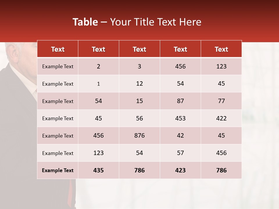 A Man In A Suit Holding A Cell Phone PowerPoint Template