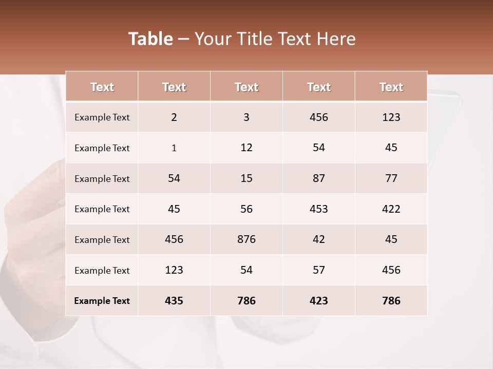 A Person Holding A Tablet With A Group Of People On It PowerPoint Template