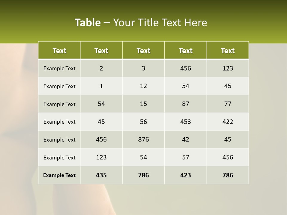 A Woman Smoking A Cigarette With A Green Background PowerPoint Template