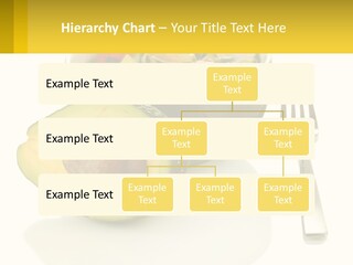 A Bowl Of Salad With An Avocado Next To A Fork PowerPoint Template