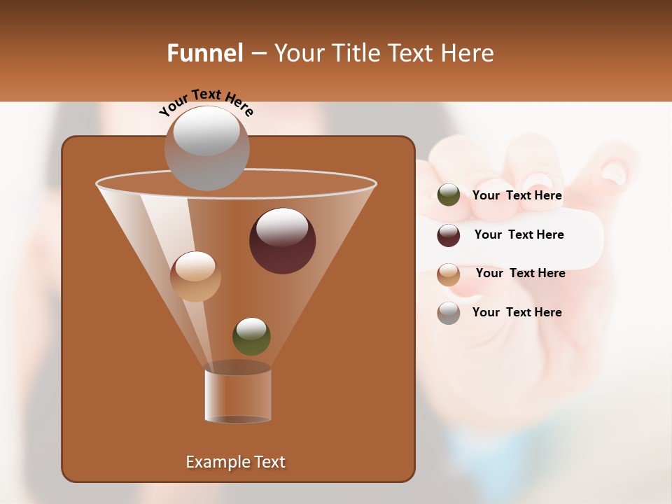 A Woman Holding A Toothbrush In Her Hand PowerPoint Template