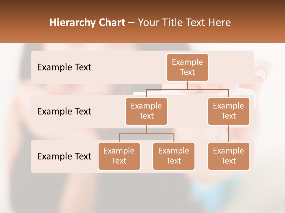 A Woman Holding A Toothbrush In Her Hand PowerPoint Template