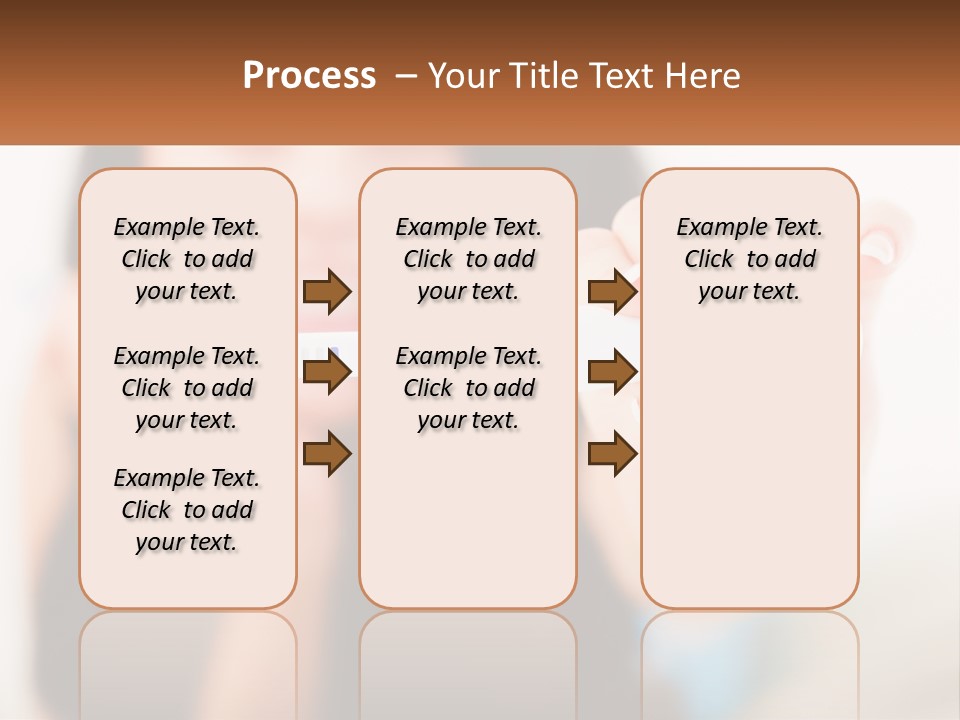 A Woman Holding A Toothbrush In Her Hand PowerPoint Template