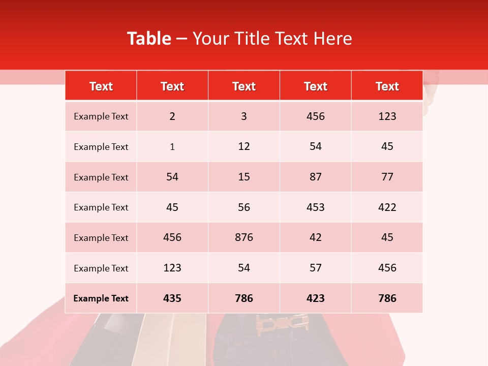 A Woman Holding Shopping Bags And A Cell Phone PowerPoint Template