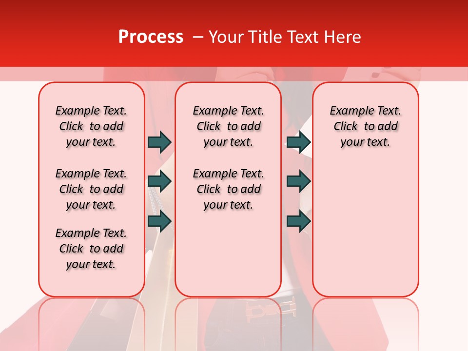 A Woman Holding Shopping Bags And A Cell Phone PowerPoint Template