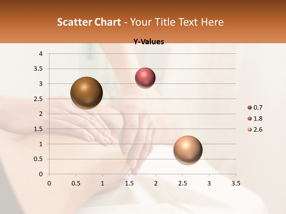 A Woman Getting A Back Massage From A Professional Massager PowerPoint Template