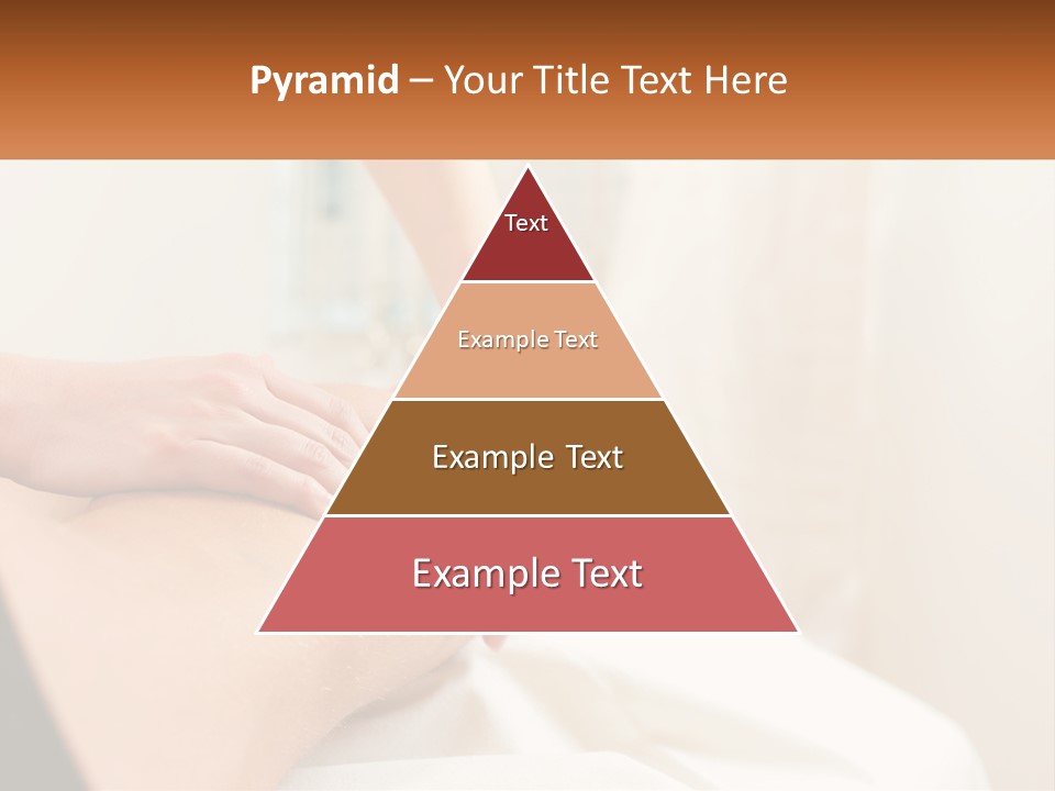 A Woman Getting A Back Massage From A Professional Massager PowerPoint Template