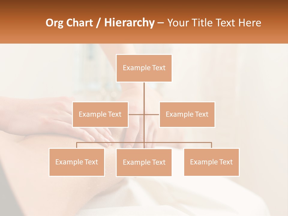 A Woman Getting A Back Massage From A Professional Massager PowerPoint Template