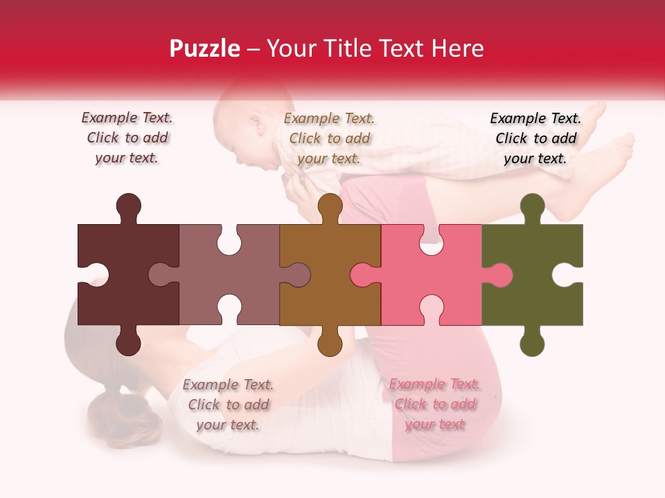 A Woman Holding A Baby In Her Arms PowerPoint Template