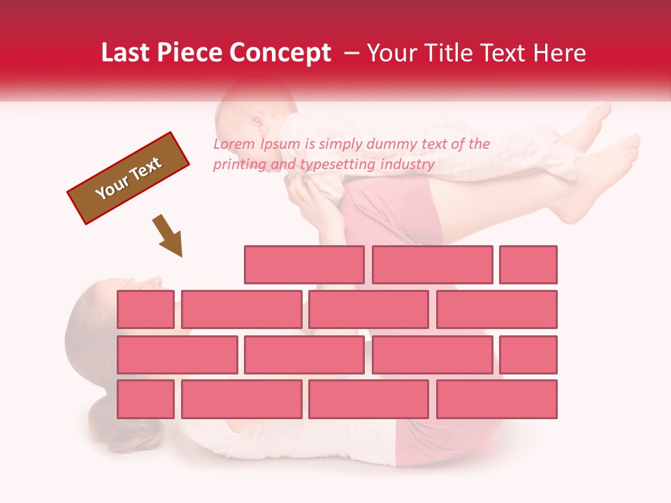 A Woman Holding A Baby In Her Arms PowerPoint Template