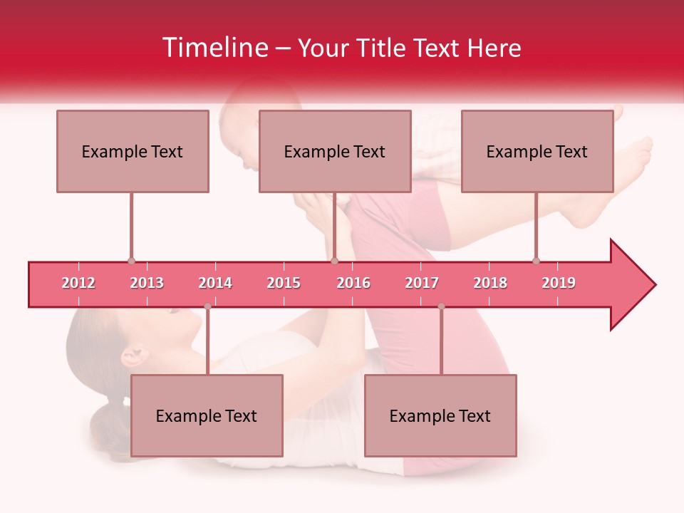 A Woman Holding A Baby In Her Arms PowerPoint Template