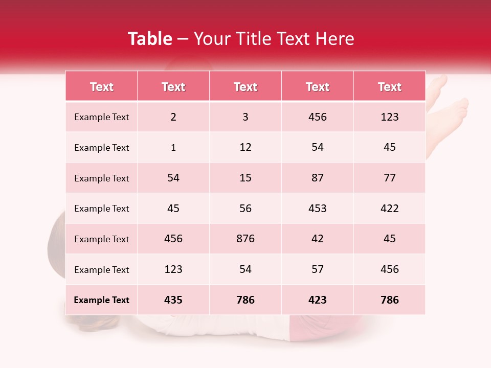 A Woman Holding A Baby In Her Arms PowerPoint Template