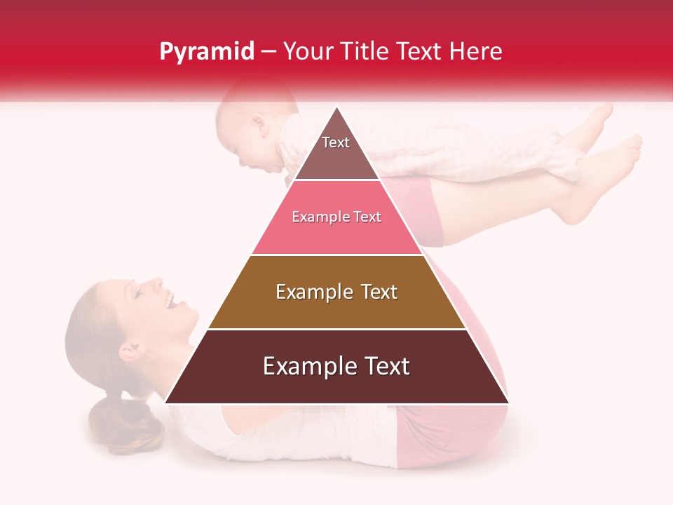 A Woman Holding A Baby In Her Arms PowerPoint Template