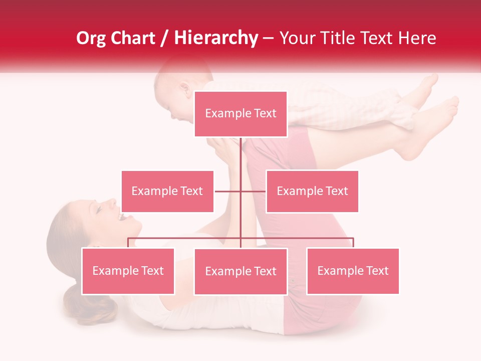 A Woman Holding A Baby In Her Arms PowerPoint Template