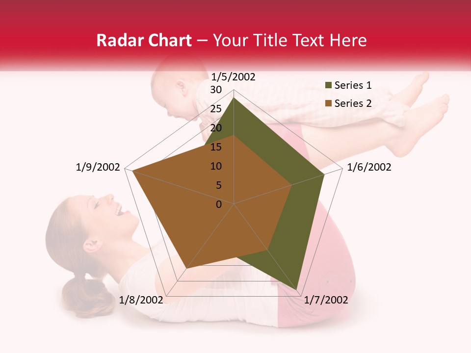 A Woman Holding A Baby In Her Arms PowerPoint Template
