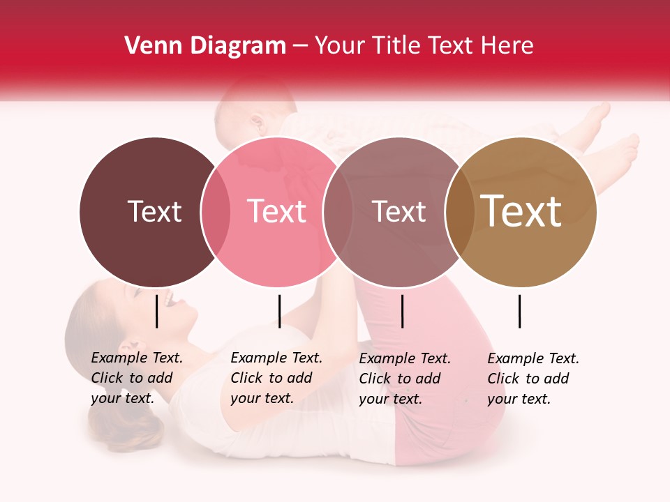 A Woman Holding A Baby In Her Arms PowerPoint Template