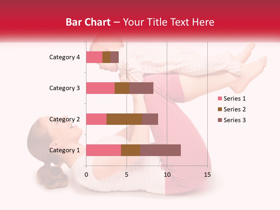 A Woman Holding A Baby In Her Arms PowerPoint Template