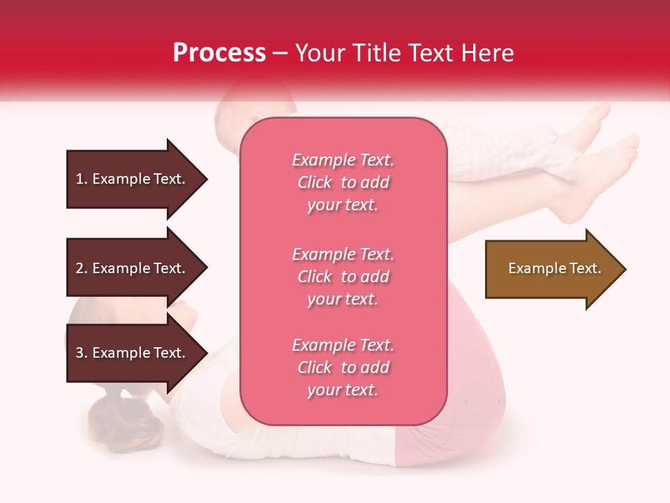 A Woman Holding A Baby In Her Arms PowerPoint Template