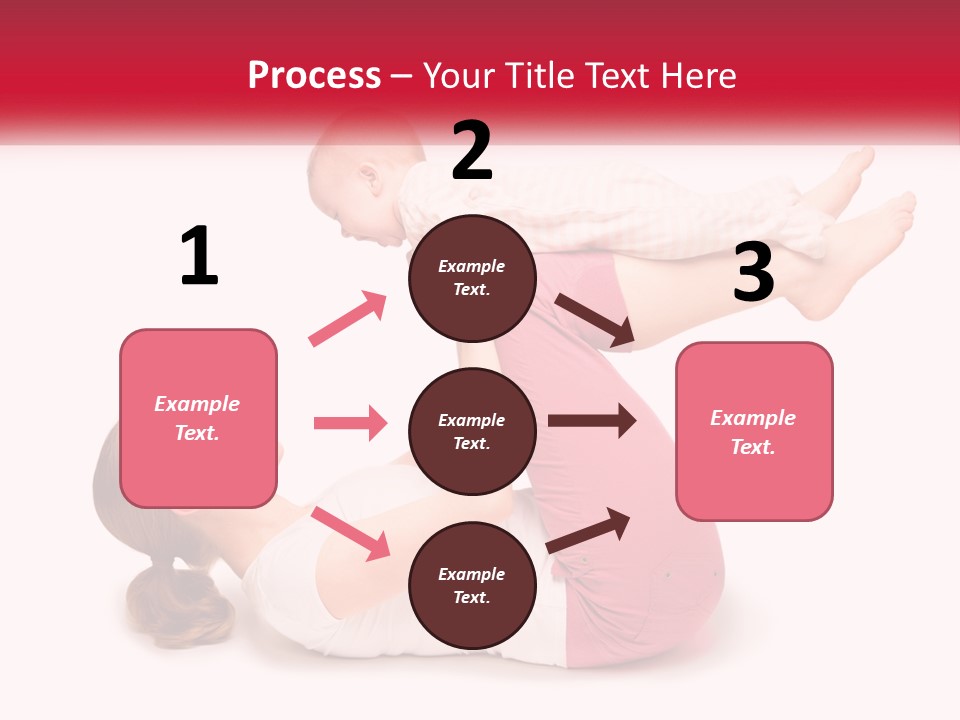 A Woman Holding A Baby In Her Arms PowerPoint Template