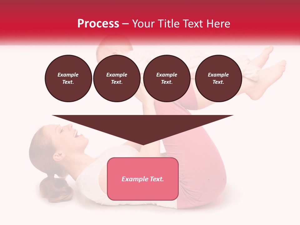 A Woman Holding A Baby In Her Arms PowerPoint Template