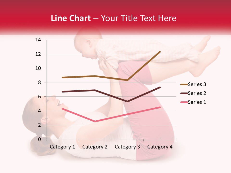 A Woman Holding A Baby In Her Arms PowerPoint Template