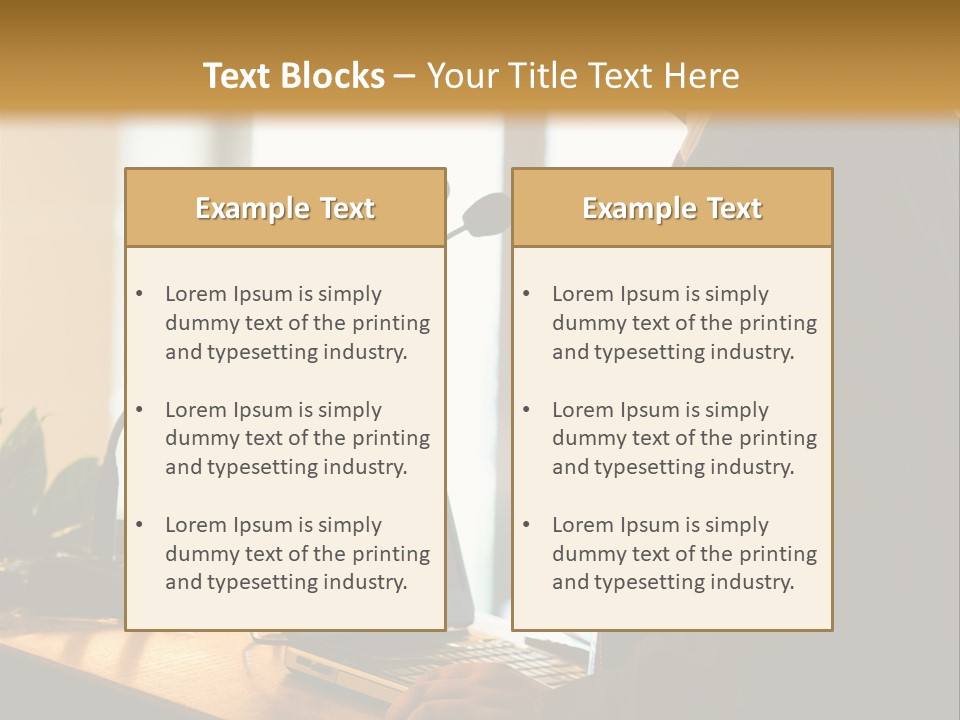 A Man Standing At A Podium With A Laptop In Front Of Him PowerPoint Template
