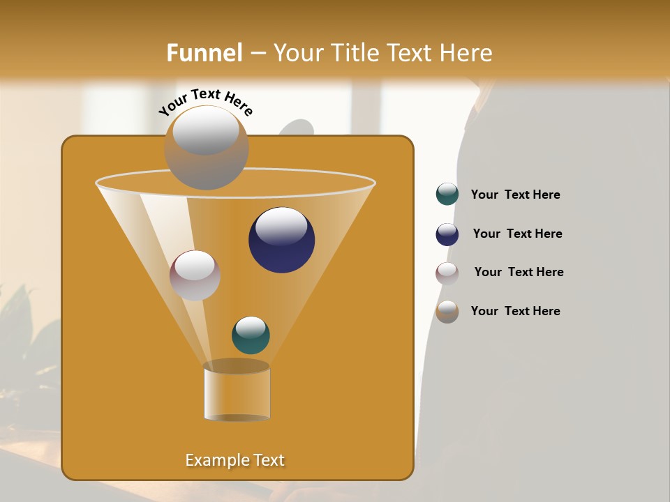 A Man Standing At A Podium With A Laptop In Front Of Him PowerPoint Template