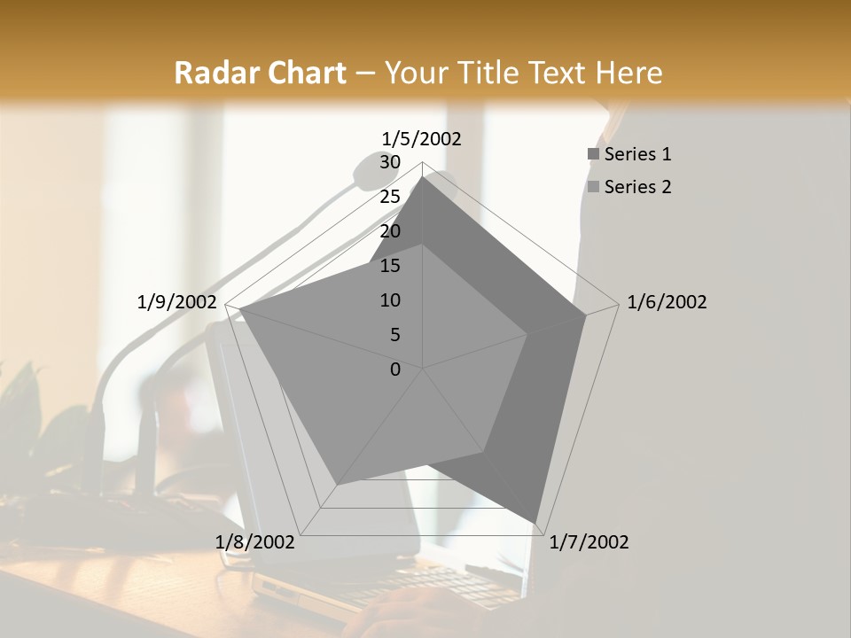 A Man Standing At A Podium With A Laptop In Front Of Him PowerPoint Template