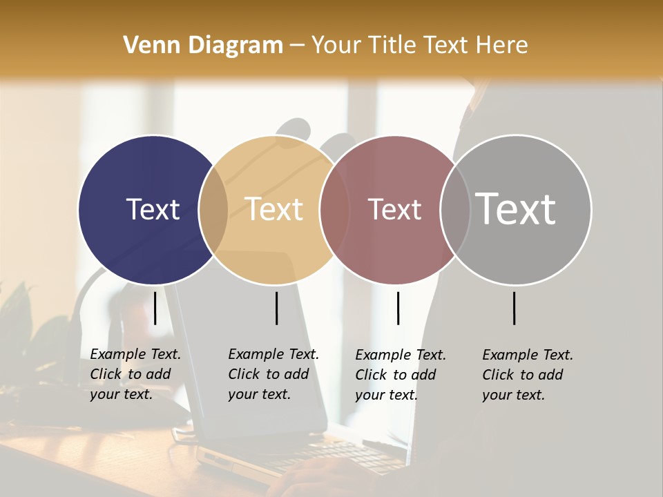 A Man Standing At A Podium With A Laptop In Front Of Him PowerPoint Template