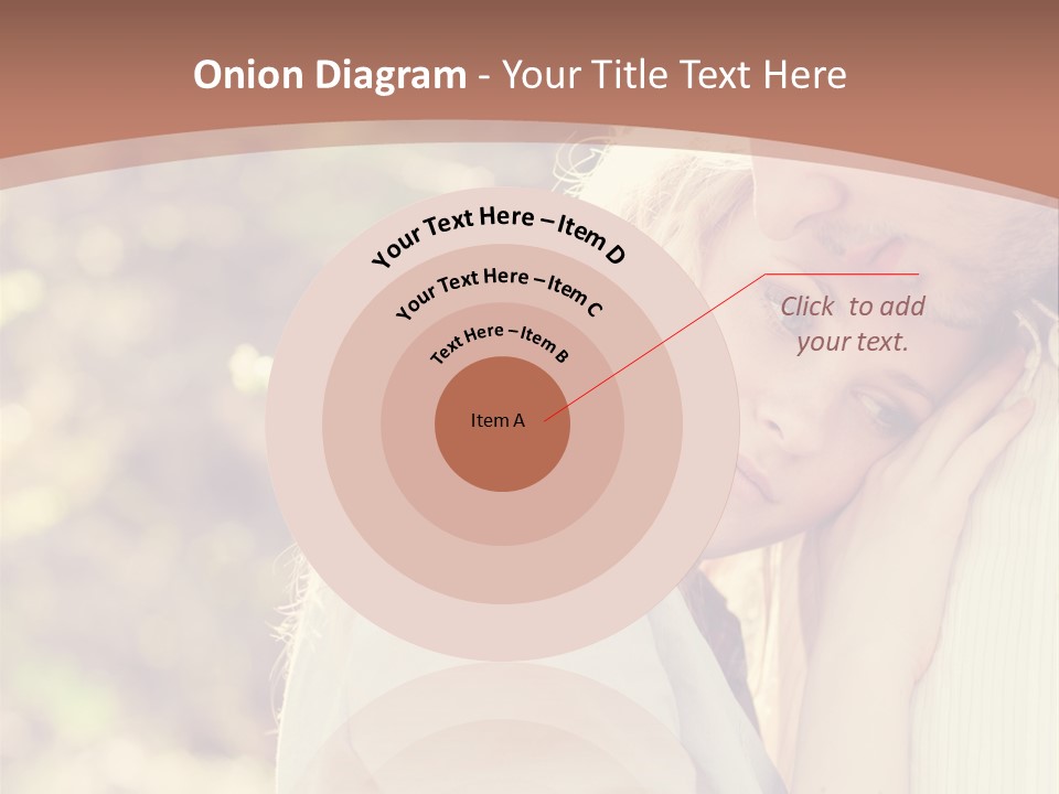 A Woman With Blond Hair Is Posing For A Picture PowerPoint Template