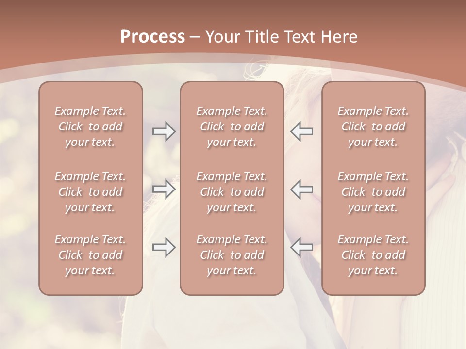 A Woman With Blond Hair Is Posing For A Picture PowerPoint Template