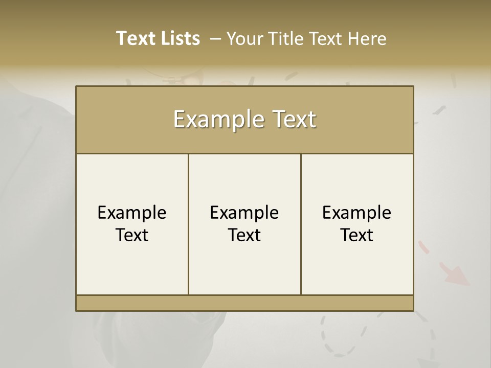 A Man In A Suit Holding A Compass PowerPoint Template