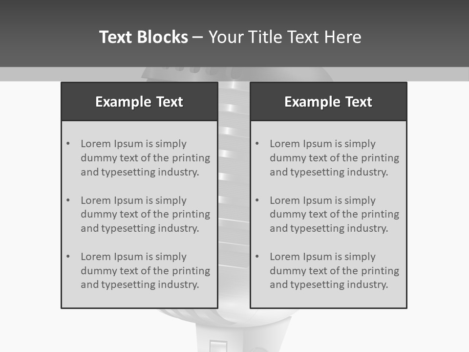 A Microphone On A Stand With A White Background PowerPoint Template