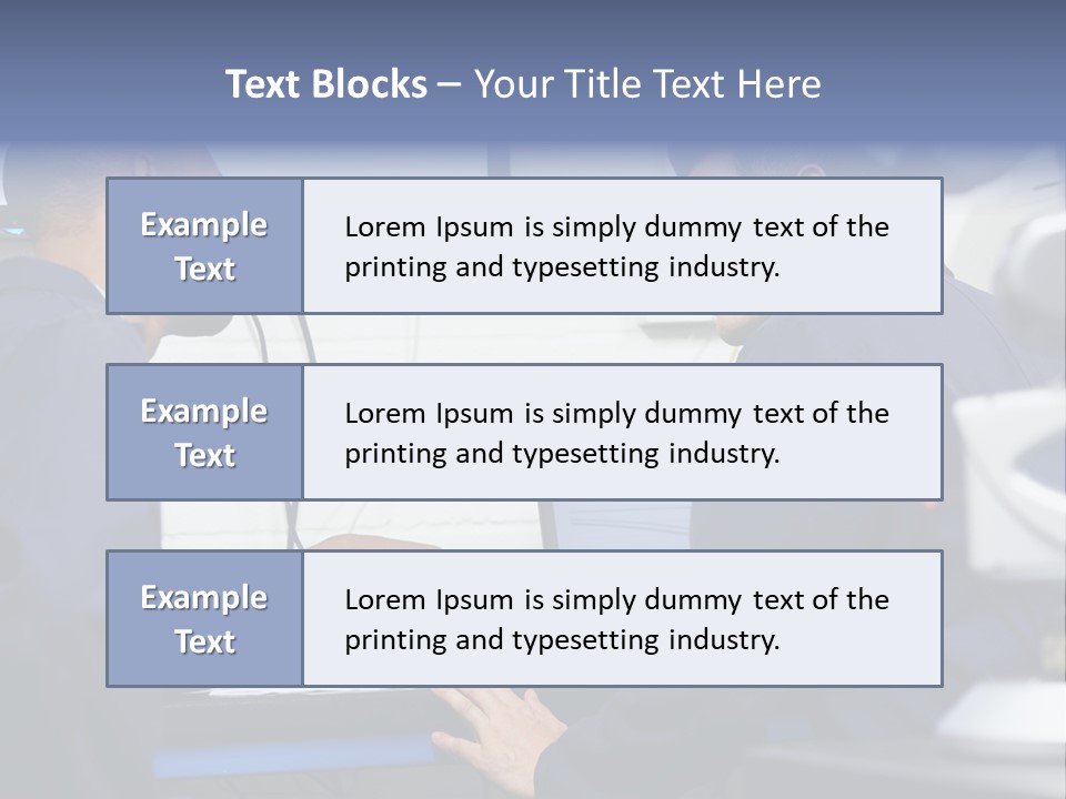 A Couple Of Men Sitting In Front Of A Laptop Computer PowerPoint Template