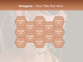 A Woman Wearing Sunglasses With A Chain Around Her Neck PowerPoint Template