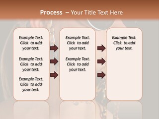 A Woman Wearing Sunglasses With A Chain Around Her Neck PowerPoint Template