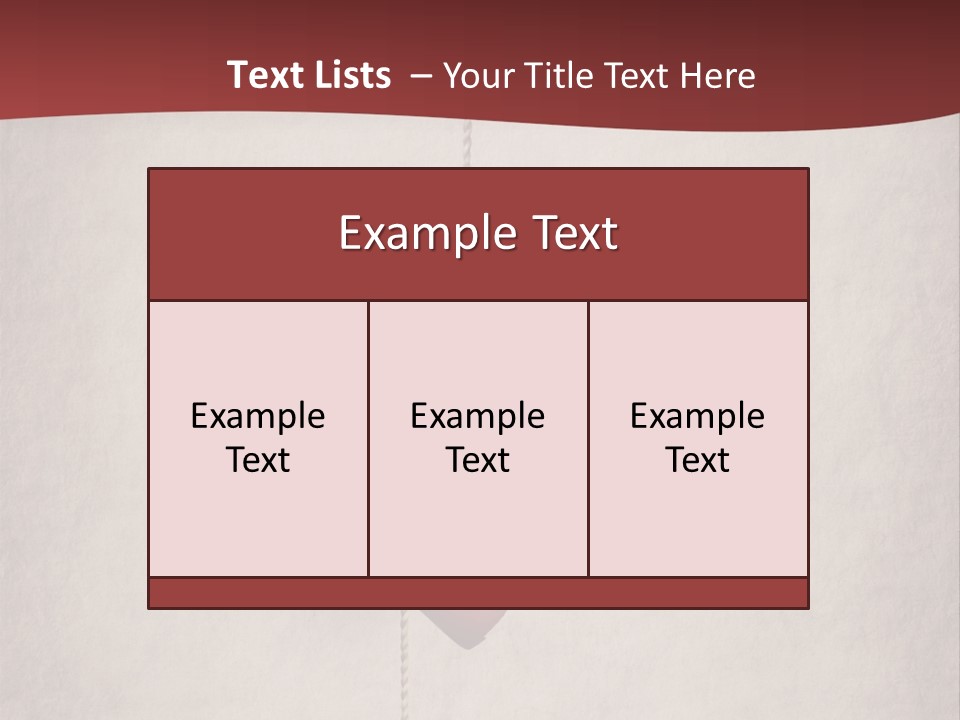 A Red Heart Hanging From A Red Curtain PowerPoint Template