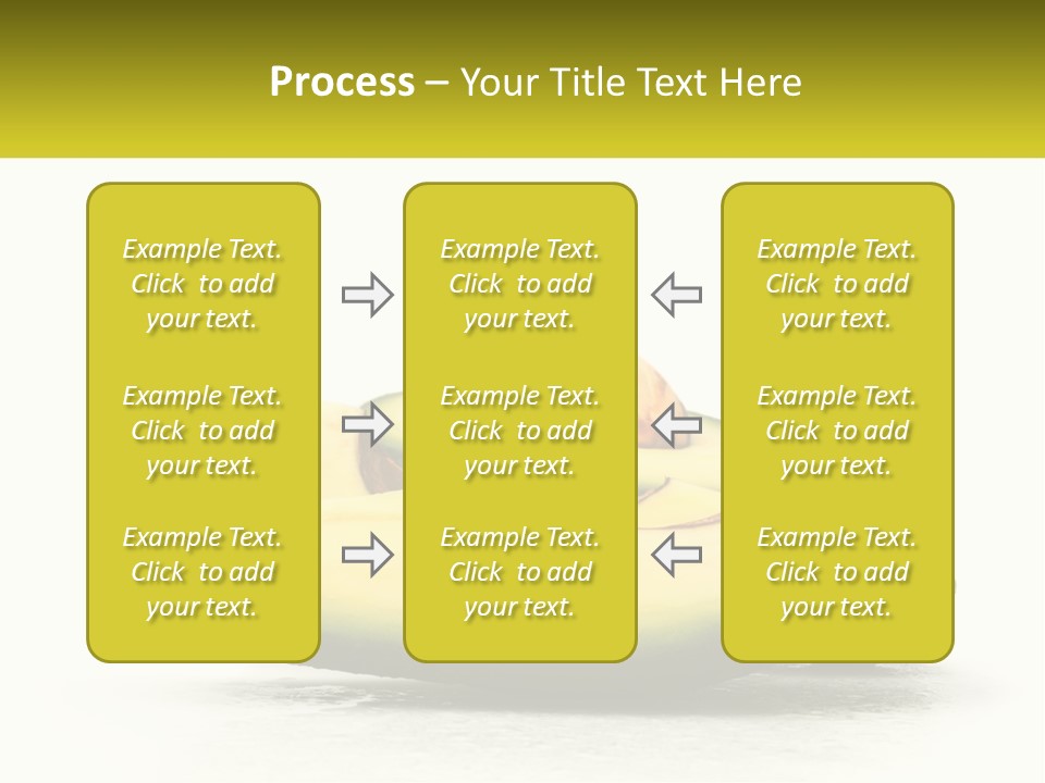A Group Of Sliced Avocados On A White Background PowerPoint Template