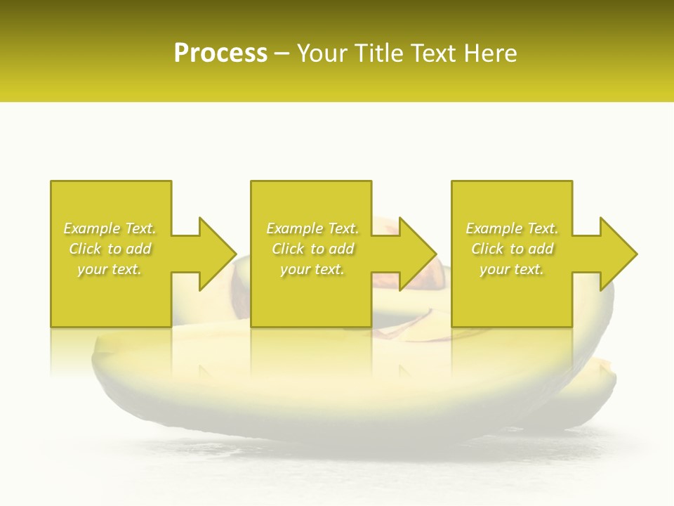 A Group Of Sliced Avocados On A White Background PowerPoint Template