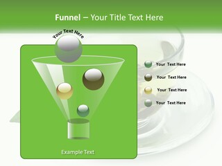 A Cup Of Green Tea With Leaves On A Saucer PowerPoint Template