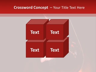 A Red Wine Being Poured Into A Wine Glass PowerPoint Template